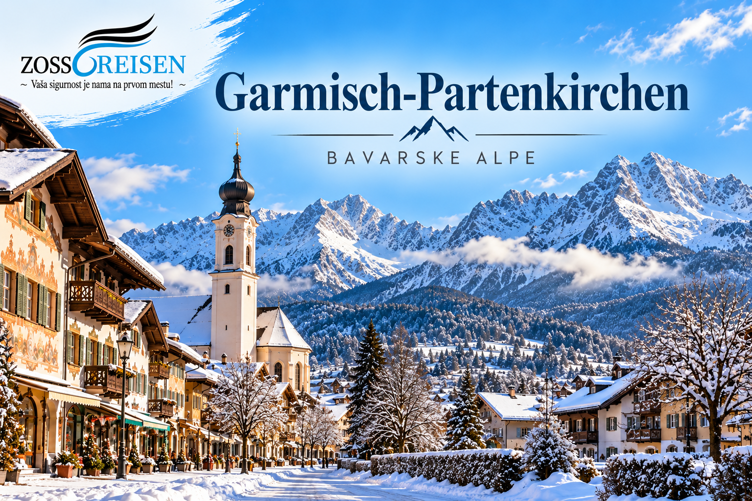 🎿🏔️Garmisch-Partenkirchen – skijanje i odmor u Bavarskim Alpima