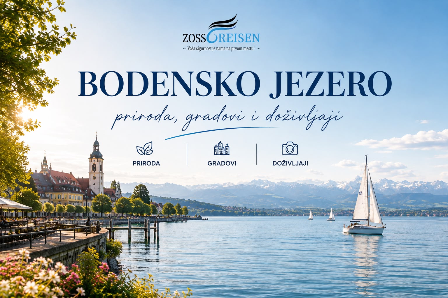🌊 Bodensko jezero – letnji biser koji vredi posetiti